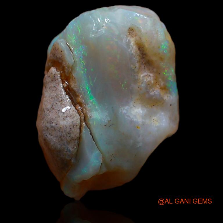 11.00 Cts Natural Australian Fire Opal Loose Gemstone Fancy Rough 18x12x11 mm R-714