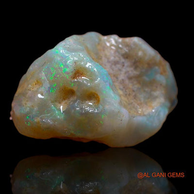 11.00 Cts Natural Australian Fire Opal Loose Gemstone Fancy Rough 18x12x11 mm R-714