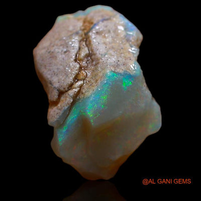 11.00 Cts Natural Australian Fire Opal Loose Gemstone Fancy Rough 18x12x11 mm R-714