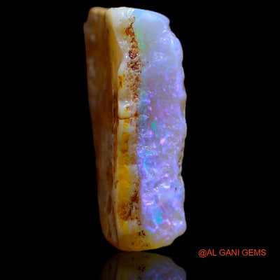 Natural Fire Opal Gemstone 5.00 Cts Loose Fancy Rough From Australia 17x13x4 mm R-716