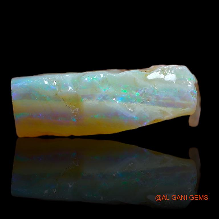 7.00 Cts Natural Australian Fire Opal Fancy Rough Loose Gemstone For Jewelry 18x9x6 mm R-719