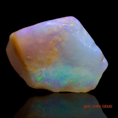 Natural Untreated Fire Opal Loose Gemstone Fancy Rough From Australia 9.00 Cts 18x12x11 mm R-720