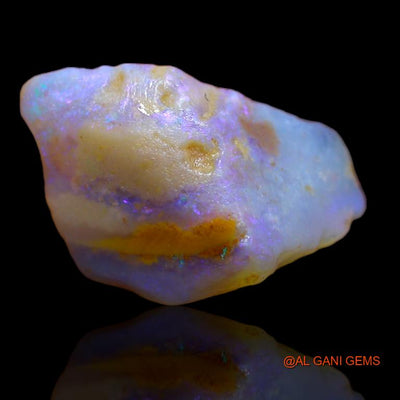 Natural Untreated Fire Opal Loose Gemstone Fancy Rough From Australia 9.00 Cts 18x12x11 mm R-720