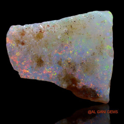 3.00 Cts Natural Australian Fire Opal Fancy Rough Loose Gemstone For Jewelry 15x13x2 mm R-721