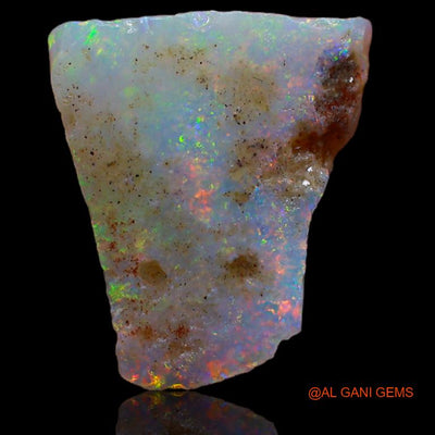 3.00 Cts Natural Australian Fire Opal Fancy Rough Loose Gemstone For Jewelry 15x13x2 mm R-721