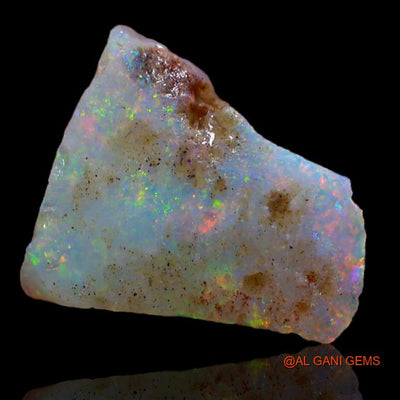 3.00 Cts Natural Australian Fire Opal Fancy Rough Loose Gemstone For Jewelry 15x13x2 mm R-721