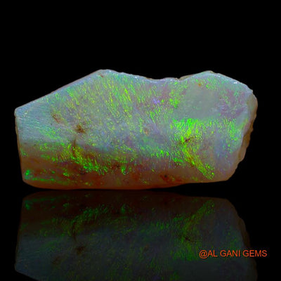 9.00 Cts Natural Australian Fire Opal Loose Gemstone Fancy Rough 17x8x5 mm R-728
