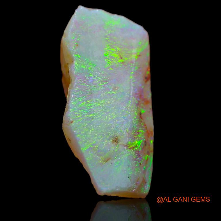 9.00 Cts Natural Australian Fire Opal Loose Gemstone Fancy Rough 17x8x5 mm R-728