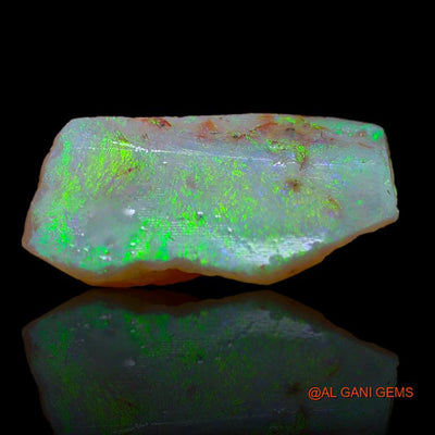 9.00 Cts Natural Australian Fire Opal Loose Gemstone Fancy Rough 17x8x5 mm R-728