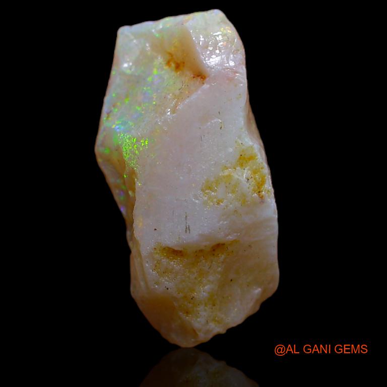 9.00 Cts Natural Australian Fire Opal Loose Gemstone Fancy Rough 17x8x5 mm R-728