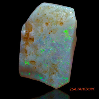 Natural Fire Opal Gemstone 4.00 Cts Loose Fancy Rough From Australia 15x11x4 mm R-729