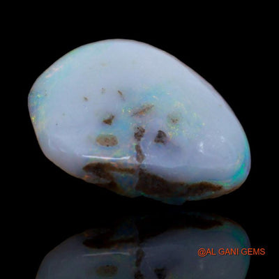 9.35 Cts Natural Australian Fire Opal Loose Gemstone Fancy Rough 20x16x2 mm R-72