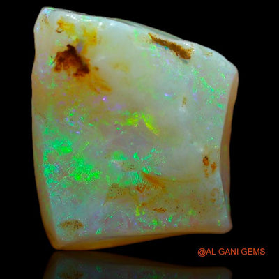 Natural Untreated Fire Opal Loose Gemstone Fancy Rough From Australia 4.00 Cts 12x10x5 mm R-731