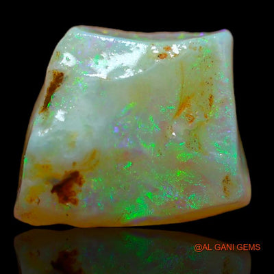 Natural Untreated Fire Opal Loose Gemstone Fancy Rough From Australia 4.00 Cts 12x10x5 mm R-731