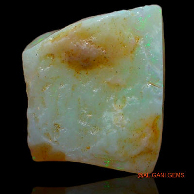 Natural Untreated Fire Opal Loose Gemstone Fancy Rough From Australia 4.00 Cts 12x10x5 mm R-731