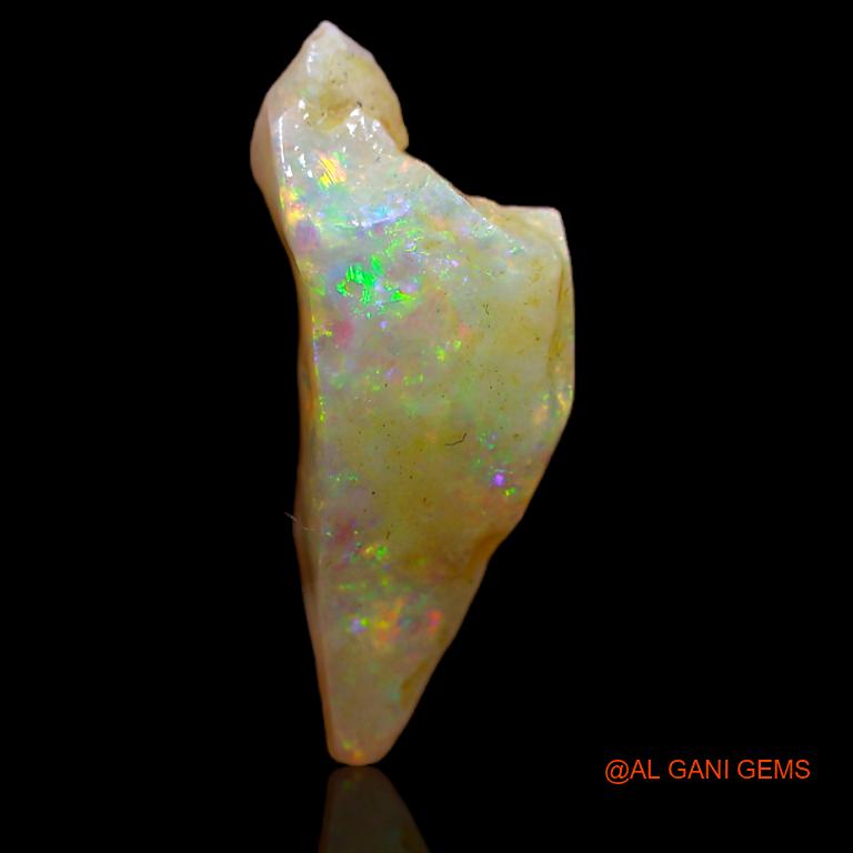 3.00 Cts Natural Australian Fire Opal Loose Gemstone Fancy Rough 18x7x5 mm R-733