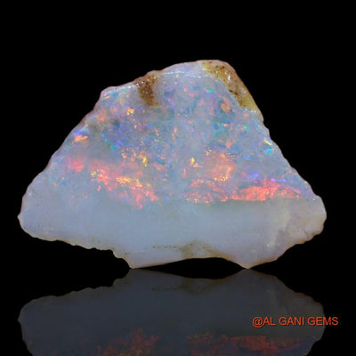 Natural Untreated Fire Opal Loose Gemstone Fancy Rough From Australia 4.00 Cts 17x12x5 mm R-736
