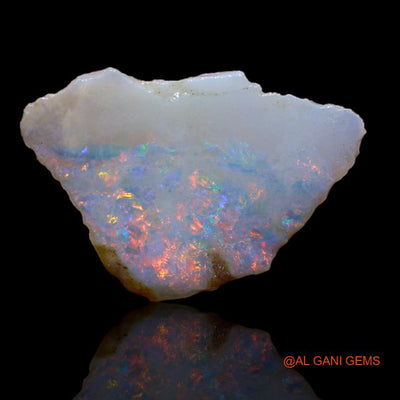 Natural Untreated Fire Opal Loose Gemstone Fancy Rough From Australia 4.00 Cts 17x12x5 mm R-736