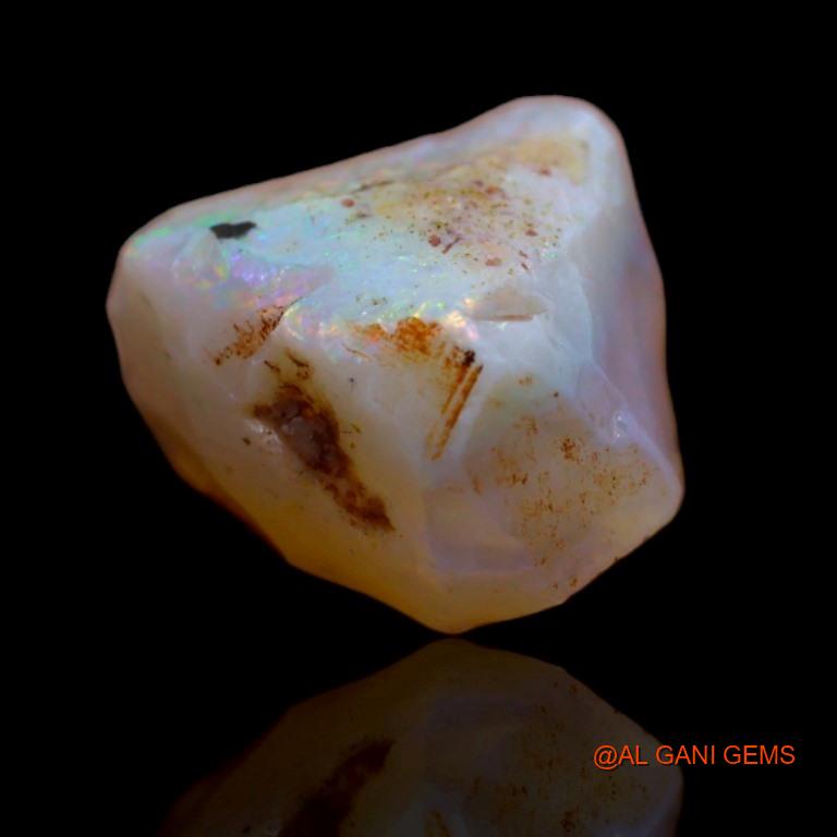 9.00 Cts Unheated Australian Fire Opal Loose Gemstone Fancy Rough Natural 13x13x11 mm R-73