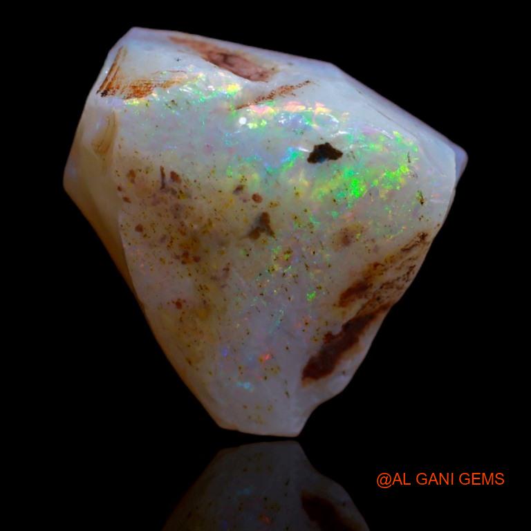 9.00 Cts Unheated Australian Fire Opal Loose Gemstone Fancy Rough Natural 13x13x11 mm R-73