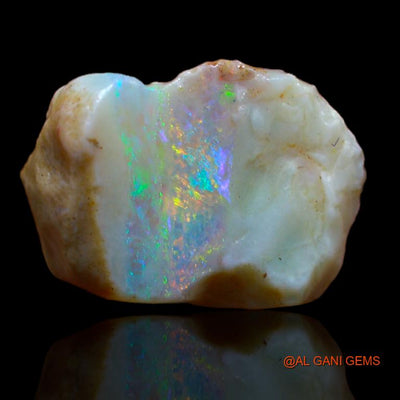 Natural Untreated Fire Opal Loose Gemstone Fancy Rough From Australia 5.00 Cts 16x11x7 mm R-745