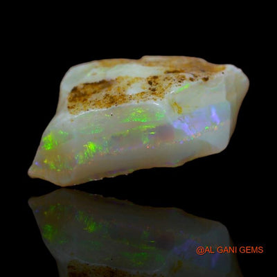 6.70 Cts Natural Australian Fire Opal Loose Gemstone Fancy Rough 18x12x4 mm R-74