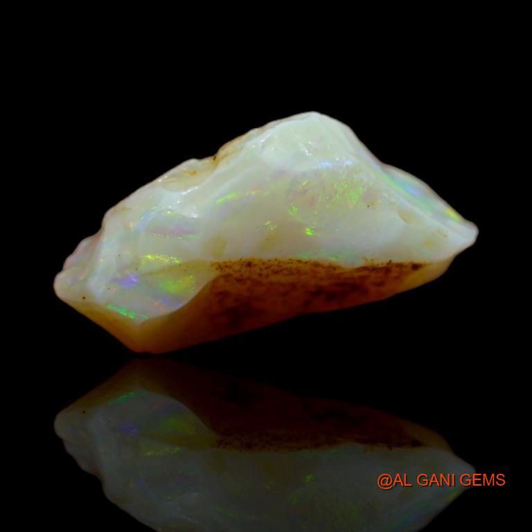 6.70 Cts Natural Australian Fire Opal Loose Gemstone Fancy Rough 18x12x4 mm R-74