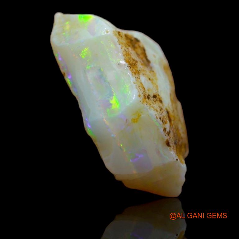 6.70 Cts Natural Australian Fire Opal Loose Gemstone Fancy Rough 18x12x4 mm R-74