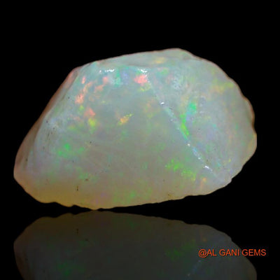 Natural Untreated Fire Opal Loose Gemstone Fancy Rough From Australia 4.00 Cts 14x8x7 mm R-750