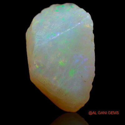 Natural Untreated Fire Opal Loose Gemstone Fancy Rough From Australia 4.00 Cts 14x8x7 mm R-750