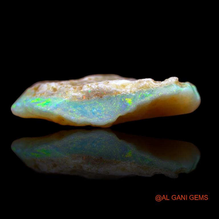 3.00 Cts Unheated Australian Fire Opal Loose Gemstone Fancy Rough Natural 17x8x5 mm R-755