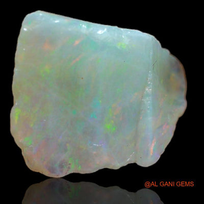 Natural Untreated Fire Opal Loose Gemstone Fancy Rough From Australia 4.00 Cts 13x11x10 mm R-757