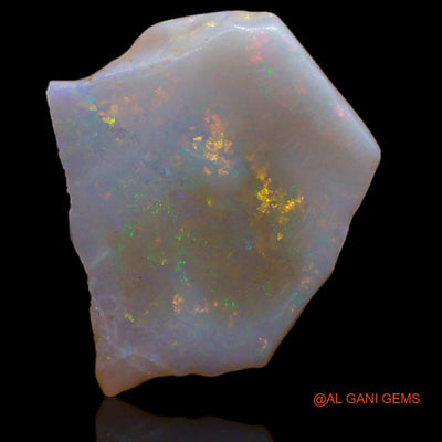 Natural Untreated Fire Opal Loose Gemstone Fancy Rough From Australia 2.00 Cts 15x13x2 mm R-758