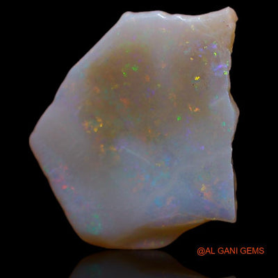 Natural Untreated Fire Opal Loose Gemstone Fancy Rough From Australia 2.00 Cts 15x13x2 mm R-758