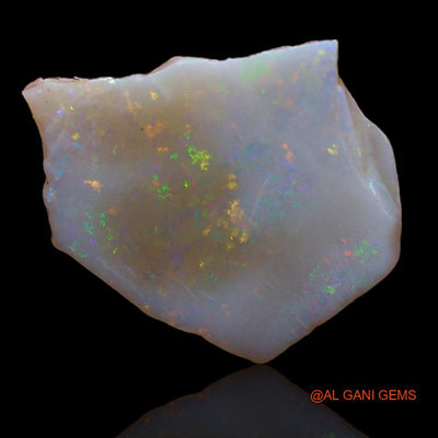 Natural Untreated Fire Opal Loose Gemstone Fancy Rough From Australia 2.00 Cts 15x13x2 mm R-758