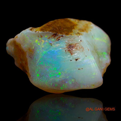 Natural Untreated Fire Opal Loose Gemstone Fancy Rough From Australia 6.00 Cts 13x12x10 mm R-759