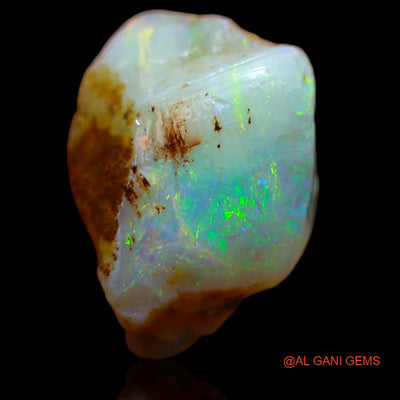 Natural Untreated Fire Opal Loose Gemstone Fancy Rough From Australia 6.00 Cts 13x12x10 mm R-759