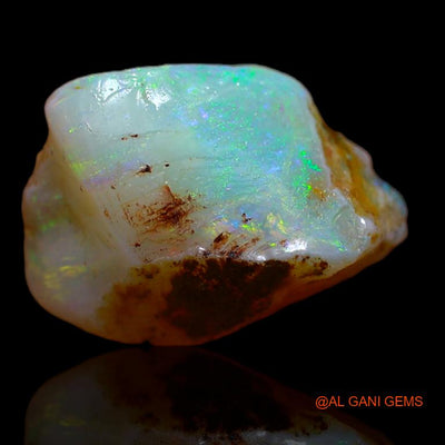 Natural Untreated Fire Opal Loose Gemstone Fancy Rough From Australia 6.00 Cts 13x12x10 mm R-759