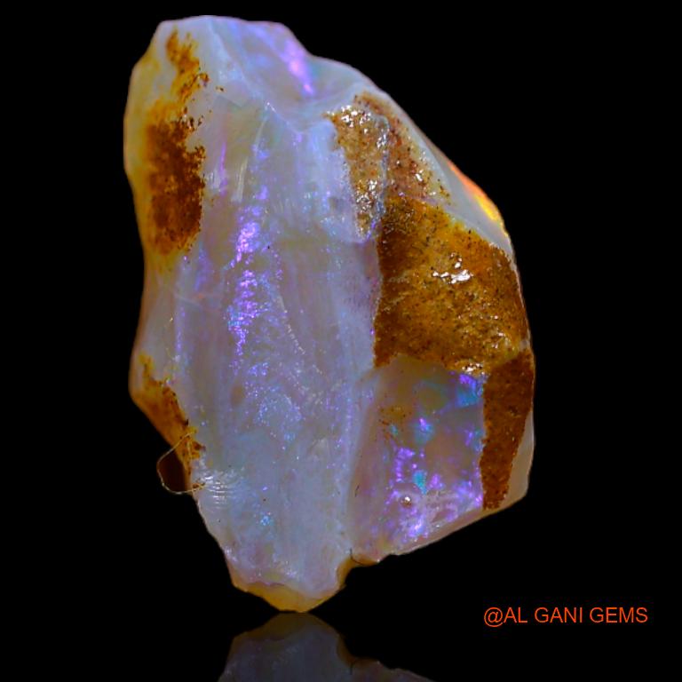 4.00 Cts Unheated Australian Fire Opal Loose Gemstone Fancy Rough Natural 14x10x6 mm R-762