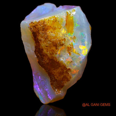 4.00 Cts Unheated Australian Fire Opal Loose Gemstone Fancy Rough Natural 14x10x6 mm R-762