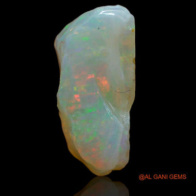 Natural Untreated Fire Opal Loose Gemstone Fancy Rough From Australia 6.00 Cts 16x7x7 mm R-763