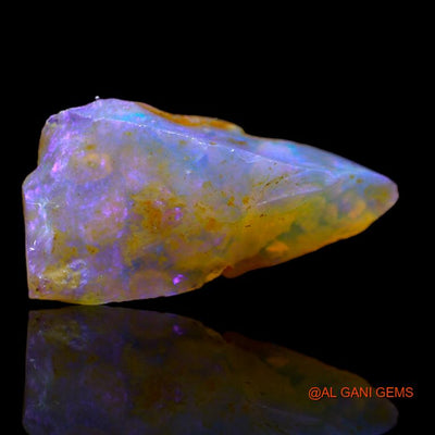 4.00 Cts Unheated Australian Fire Opal Loose Gemstone Fancy Rough Natural 19x10x5 mm R-764