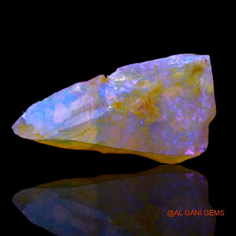 4.00 Cts Unheated Australian Fire Opal Loose Gemstone Fancy Rough Natural 19x10x5 mm R-764