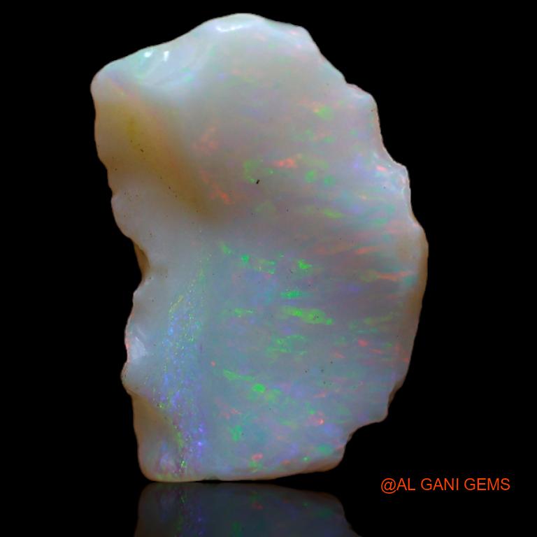Natural Untreated Fire Opal Loose Gemstone Fancy Rough From Australia 3.00 Cts 16x10x4 mm R-765