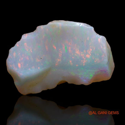 Natural Untreated Fire Opal Loose Gemstone Fancy Rough From Australia 3.00 Cts 16x10x4 mm R-765