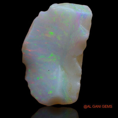 Natural Untreated Fire Opal Loose Gemstone Fancy Rough From Australia 3.00 Cts 16x10x4 mm R-765