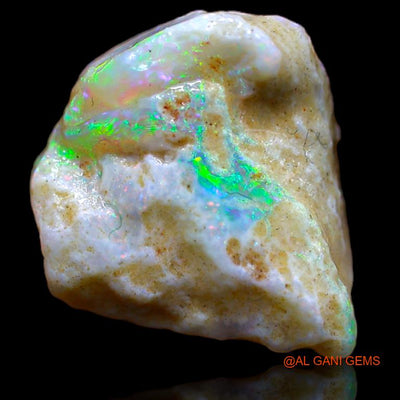 5.00 Cts Natural Australian Fire Opal Loose Gemstone Fancy Rough 14x13x7 mm R-768