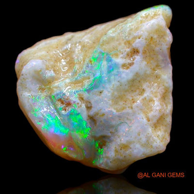 5.00 Cts Natural Australian Fire Opal Loose Gemstone Fancy Rough 14x13x7 mm R-768
