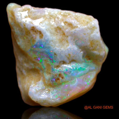 5.00 Cts Natural Australian Fire Opal Loose Gemstone Fancy Rough 14x13x7 mm R-768