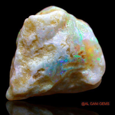 5.00 Cts Natural Australian Fire Opal Loose Gemstone Fancy Rough 14x13x7 mm R-768